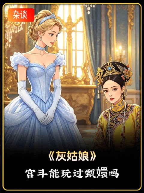 灰姑娘要是进宫当妃子,宫斗能玩过甄嬛吗?