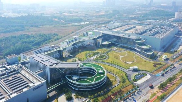 粤芯半导体技术股份有限公司外景 图片来源:新华社
