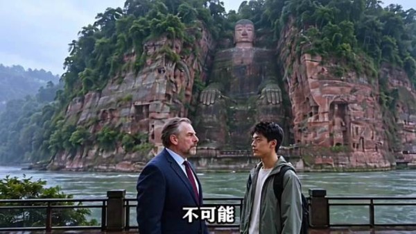乐山大佛能屹立千年,全是因为里面藏着一套排水工程