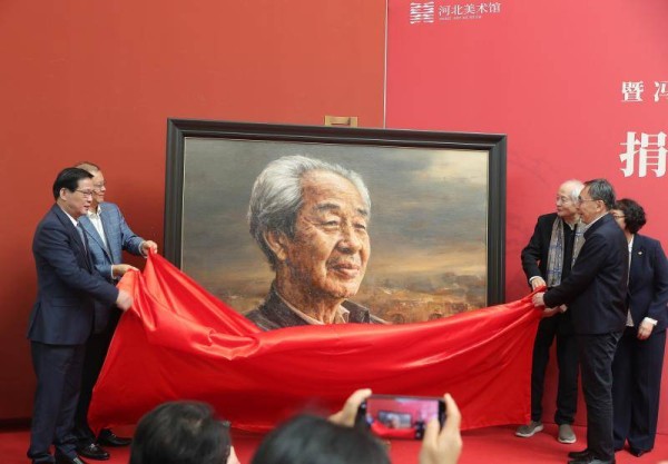 冯少协匠心绘就，《长安望云》 入藏河北美术馆
