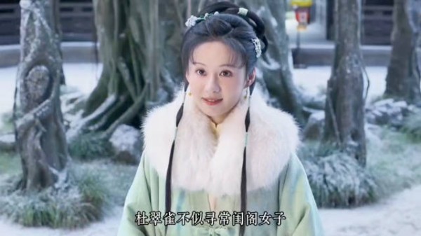 一个清醒，狠辣，让人又爱恨是反派登场 “她原本抱负远大，奈何时运不济”