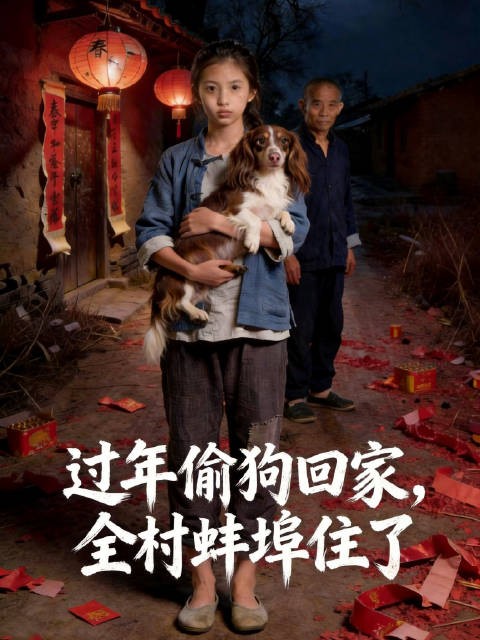 短剧·过年偷狗回家,全村蚌埠住了-第7集-小满生活在偏僻闭塞的黑村。父亲从城里偷回一只母狗,这只狗在陈家受尽苛待,还莫