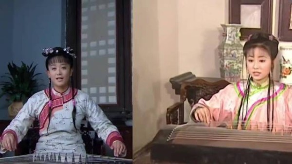 同样是“紫薇”弹琴唱歌,一个古风古曲,一个唱现代歌