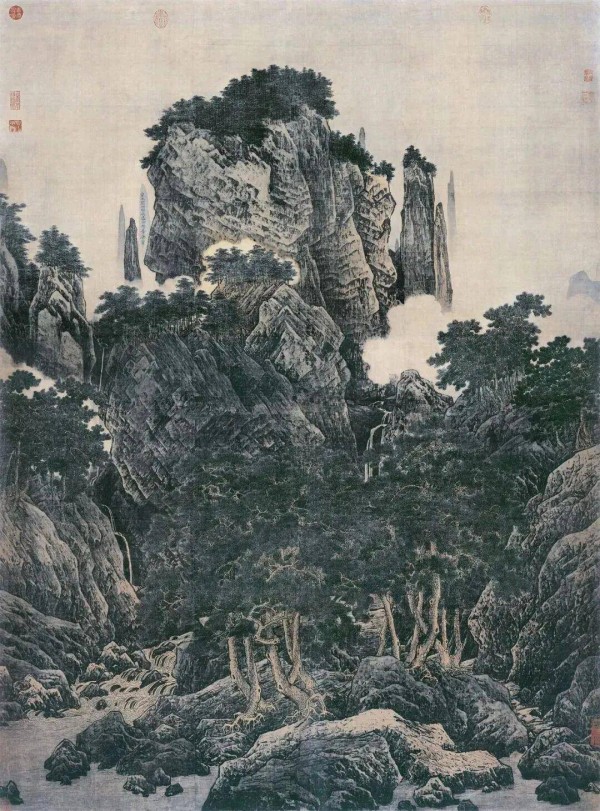 《万壑松风图》中的那个低级bug,恰恰是大师的厉害之处