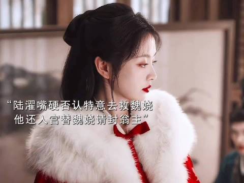 陆濯对魏娆生理性喜欢，目光藏好感