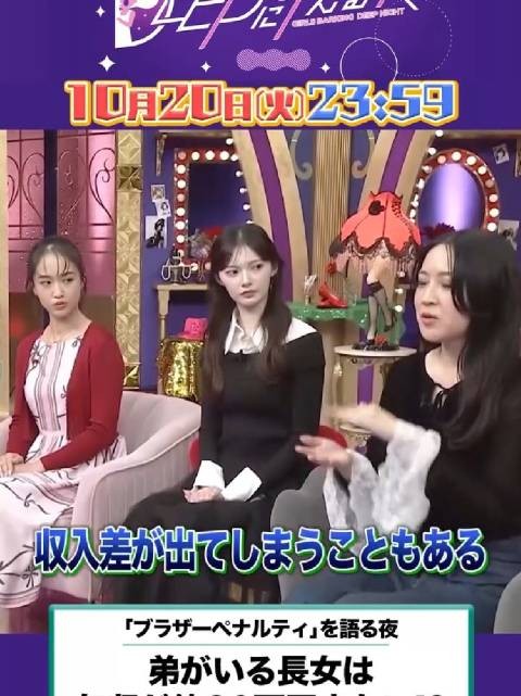 上田与女深夜节目探讨弟弟惩罚 长女年收少约30万