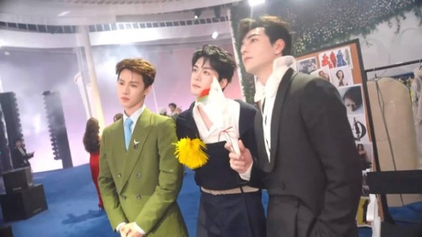 李昀锐、曾舜晞、陈星旭vogue合影,各有风格