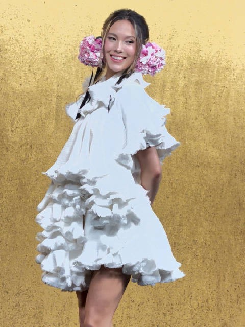 谷爱凌演绎Dior 2026春夏高定