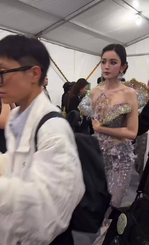 文娱奖内场娜扎太美了自带高级感