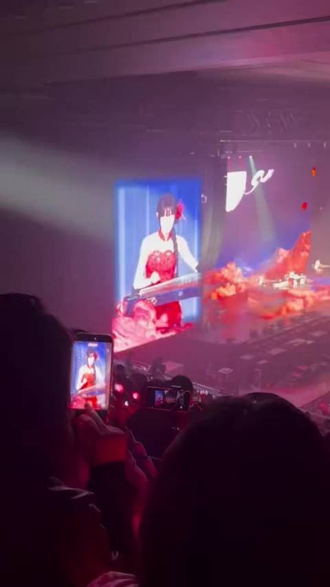 宋雨琦北京站安可首唱圆缺，古筝演奏点睛