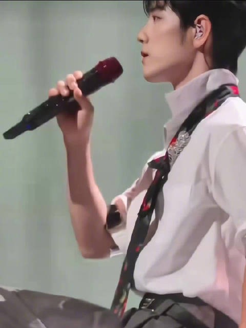 肖战演唱会笑场
