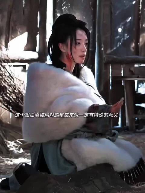 兰香如故戴夫人银狐裘缝补细节引解读