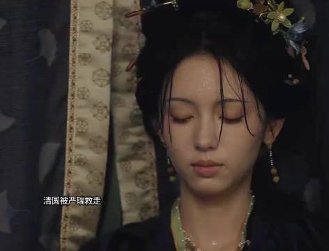 清圆被谢府嬷嬷折磨,严瑞及时出现救走清圆