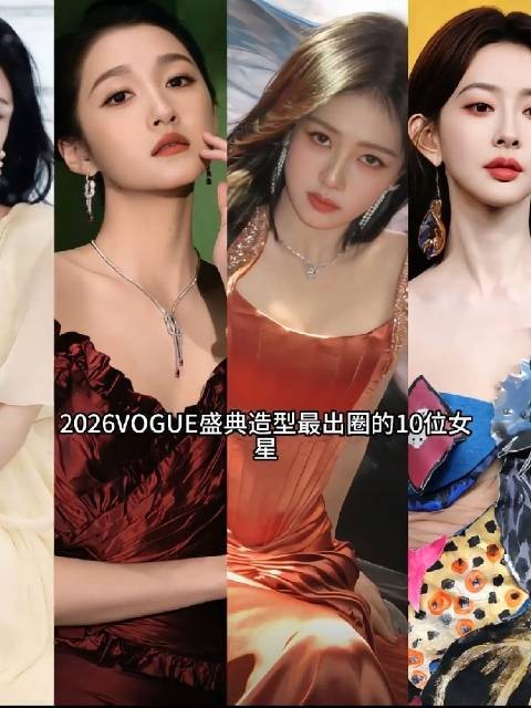 2026VOGUE盛典10位女星造型出圈
