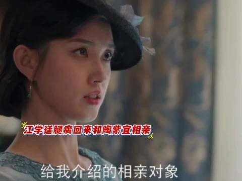 江学廷腿瘸回来和陶紫宜相亲,开启复仇计划 玉簟秋