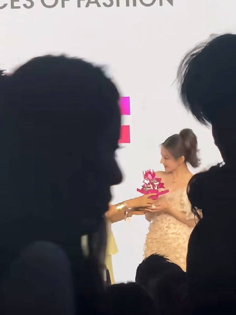 迪丽热巴VOGUE领奖视角视频曝光