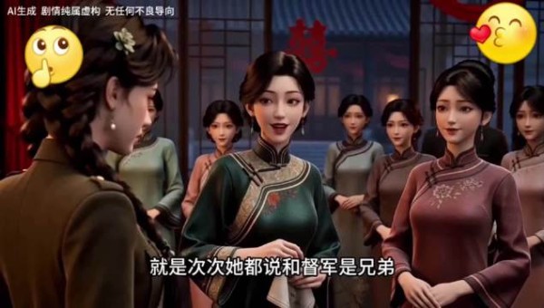 穿军装女子大婚质问督军辨不清真心