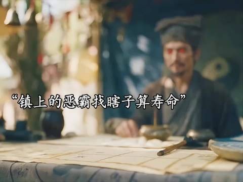 恶霸找瞎子算寿命，阿福直断今日大限