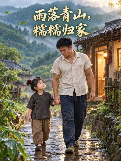 林大强雨夜救下糯糯,勤恳打拼给她一个新家