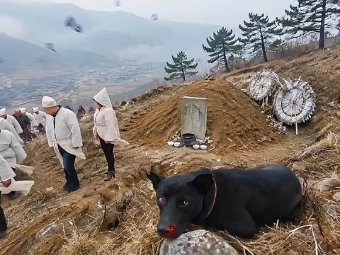 老人离世儿女急售老房分钱,忠犬风雨守候三个月