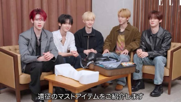 261030 ELLE Japan翻包 说日语的时候其他四个人的表情 /dalxhu