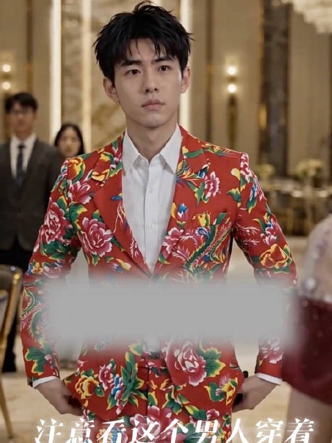 傅清雪嘲讽养父土老帽，唐九爷推门现身宴会厅