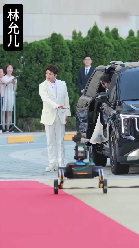 青龙红毯申慧善金高银礼服素雅,林允儿亮相