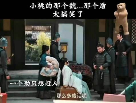 《折腰》小桃：那个魏的盾，笑到我直拍大腿，两个欢喜冤家